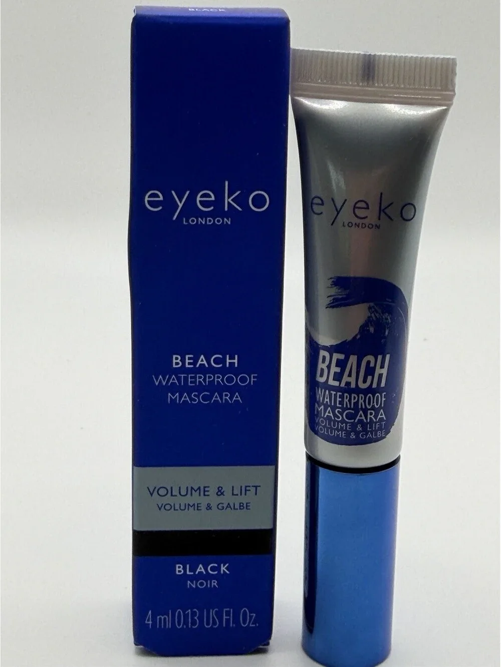 Eyeko London, Beach Waterproof Mascara, Black, 4mL/0.13 oz (travel size) NIB